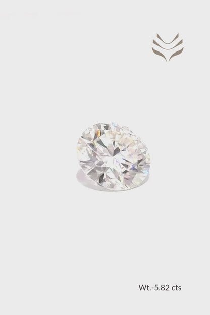 Moissanite - 5.82 Ct