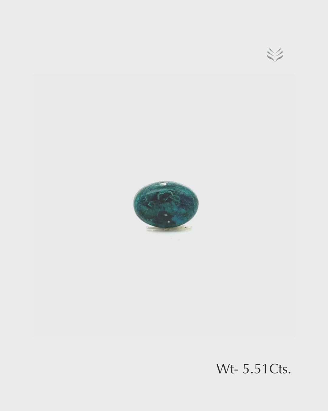 Load video: Chrysocolla - 5.51 Ct