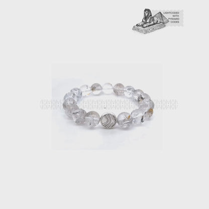 Temple Frequency Herkimer Diamond Bracelet