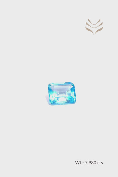 Swiss Blue Topaz - 7.98 Ct