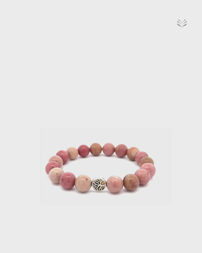 Pink Rhodonite Bracelet