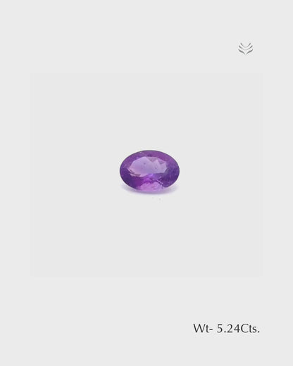 Natural Amethyst - 5.24 Ct
