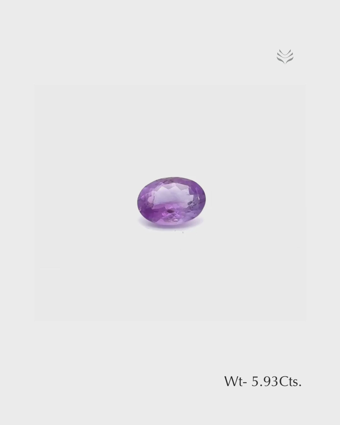 Load video: Natural Amethyst - 5.93 Ct