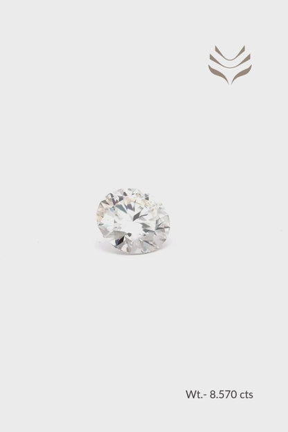 Moissanite - 8.57 Ct