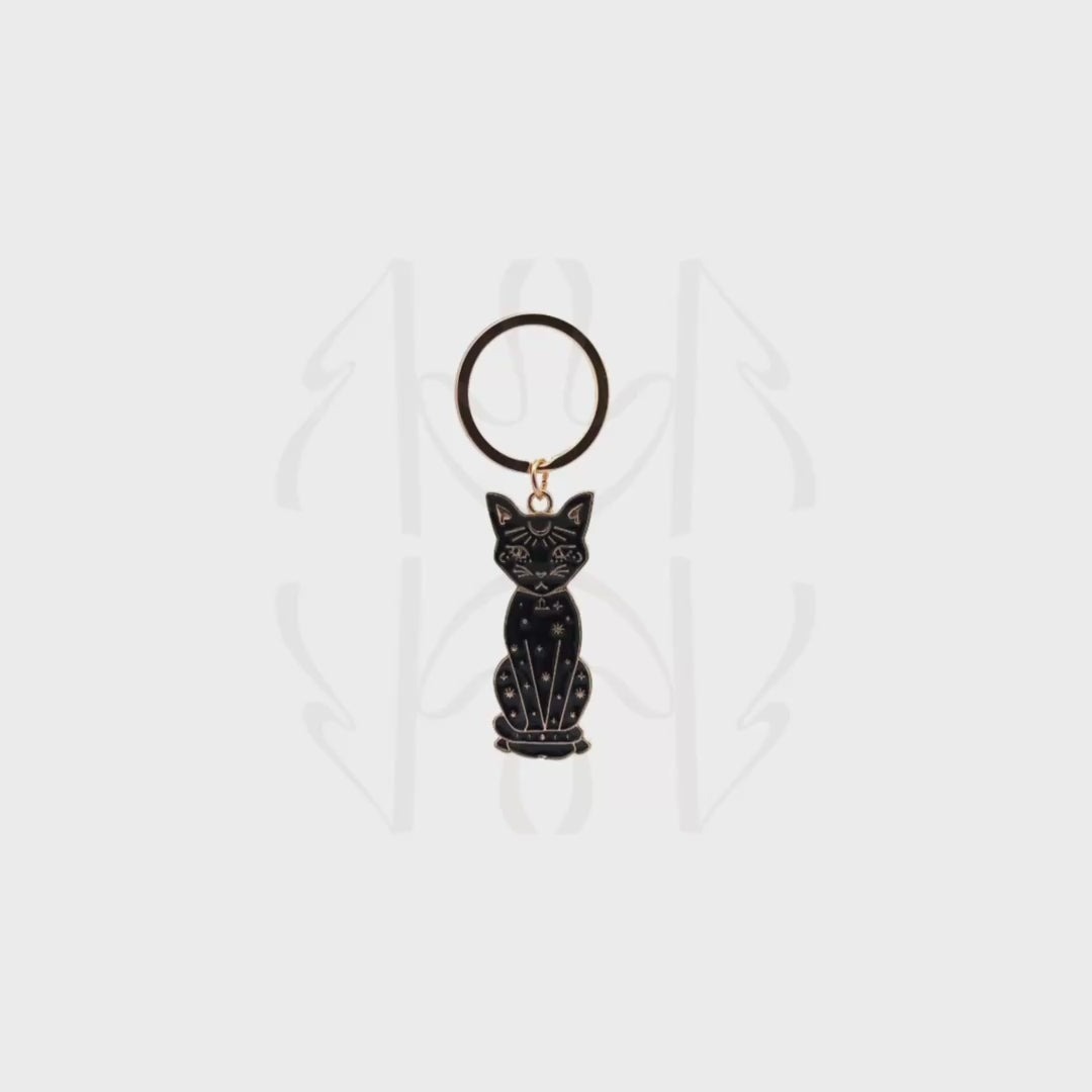 Goddess Bastet Keychain
