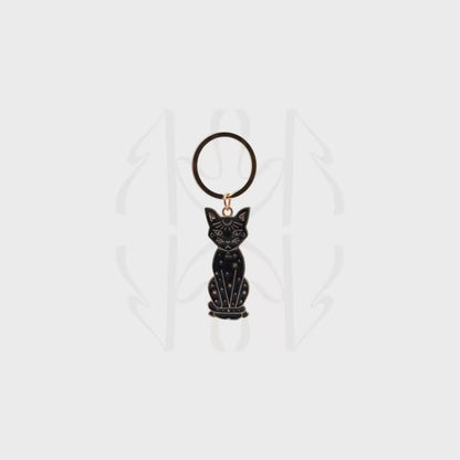 Goddess Bastet Keychain