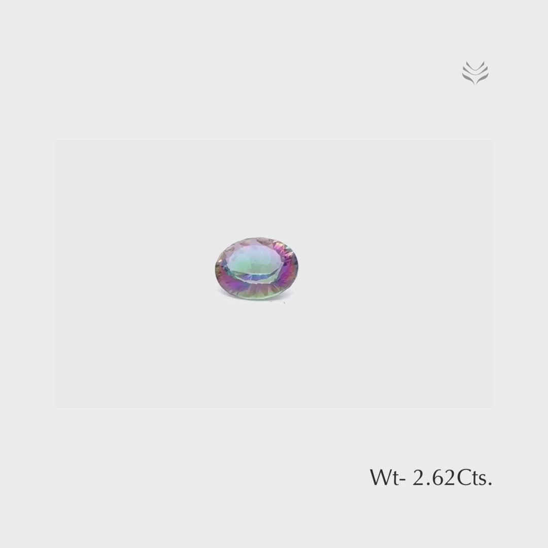 Load video: Synthetic Glass - 2.62 Ct