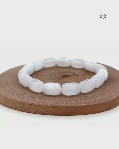 Peruvian Selenite Bracelet