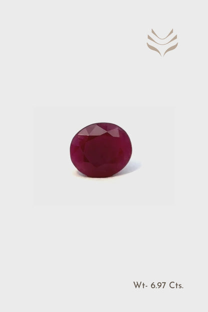 African Ruby -  6.97 Ct