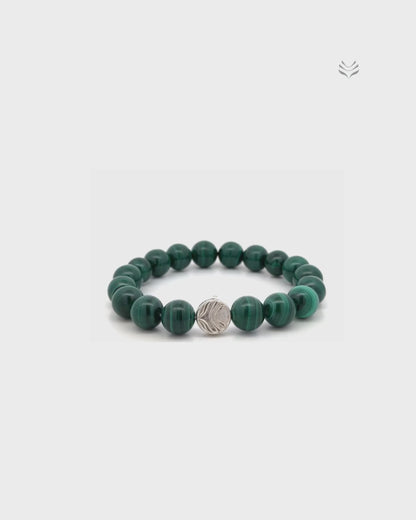 Manifest Miracles Malachite Bracelet
