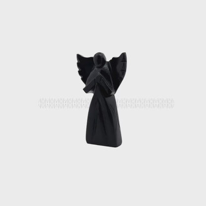 Black Tourmaline Angel
