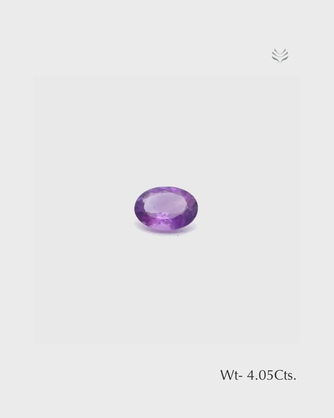 Load video: Natural Amethyst - 4.05 Ct