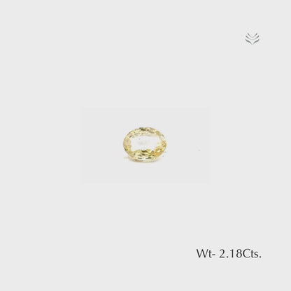 Yellow Sapphire - 2.18 Ct
