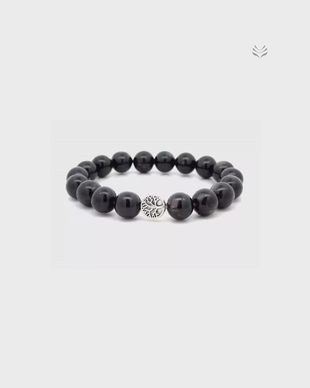 Support when lost a loved one - Apache Tears Bracelet