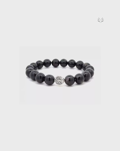 Support when lost a loved one - Apache Tears Bracelet