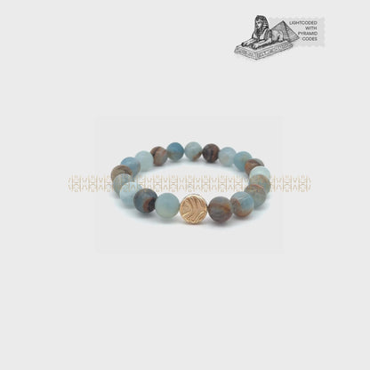 Rich Now Blue Aragonite Bracelet