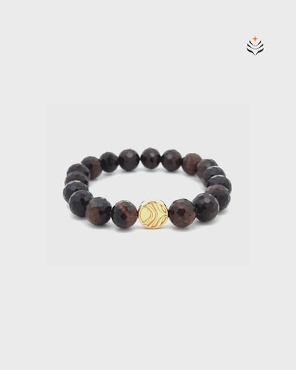 Ancient Support Petrified Wood Bracelet (Faceted)