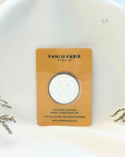 Lucky Charm : Vegvisir© Silver Coin 