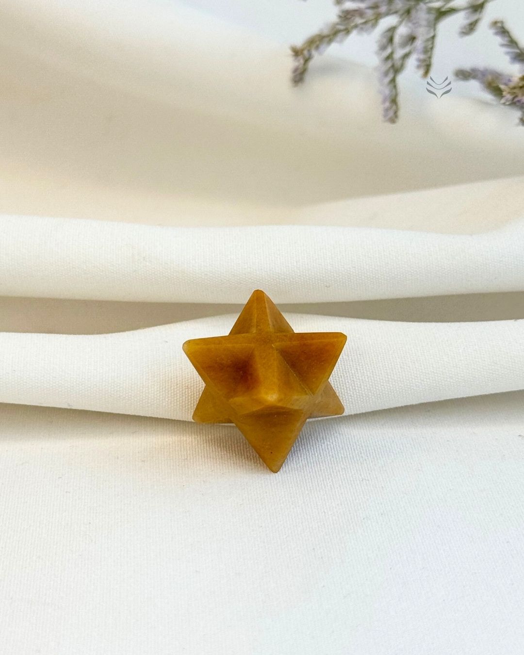 Transport of God Merkaba - Yellow Jade 
